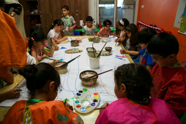 دومین روز جشنواره هنرهای تجسمی کودک و نوجوان در هنرکده لنا