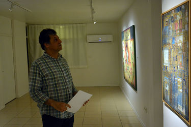 نمایشگاه گروهی نقاشی‌های هنرمندان متولدین دهه 40 در گالری ژاله