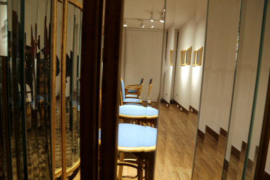 افتتاحیه نمایشگاه بیژن شافعی در گالری زمان هنر