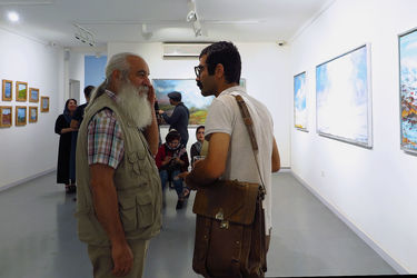 نمایشگاه نقاشی های سعید امدادیان در گالری هور