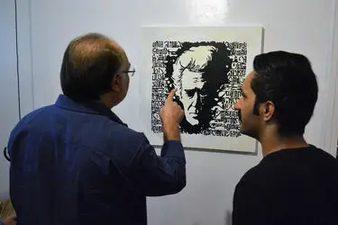 نمایشگاه "توان گریستن از سویدای جان" در گالری دنا