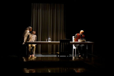 اجرای نمایش "مرگ و دوشیزه" در تماشاخانه پالیز