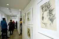 Atena Motamedi Art on View at Baharak Gallery