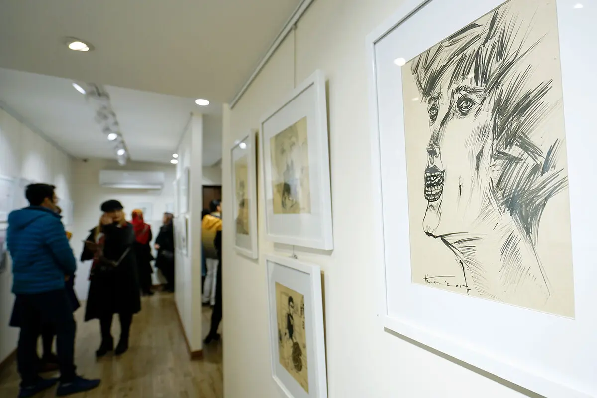 Atena Motamedi Art on View at Baharak Gallery