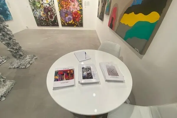 ArtBooth gallery with 4 Artist at the Abu Dhabi Art 2023 / photo 
