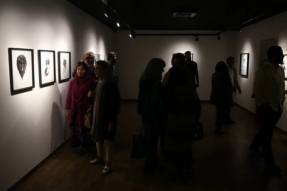 نمایشگاه آثار کامبیز درم بخش و سهیل حسینی در گالری آ