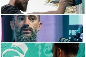 کالیگرافی های دیواری در بینال دبی / دبی کالچر Dubai Culture و هنرمندان آژانتینی، الجزایری و لبنانی