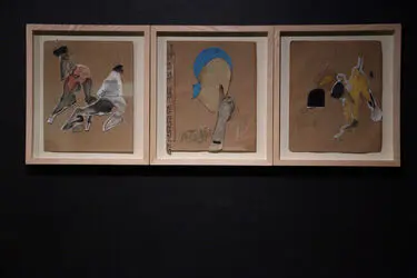 نمایشگاه نقاشی مجتبی امینی در گالری محسن