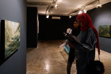 نمایشگاه گروهی نقاشی با عنوان " بختک " در گالری محسن