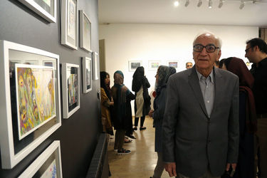 نمایشگاه نقاشی‌های رضا بابک در موسسه هنری سکو