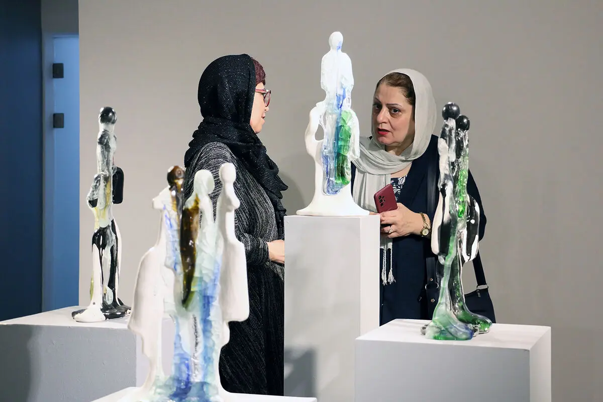 تبلور خاک فاطمه اسدی در گالری مژده