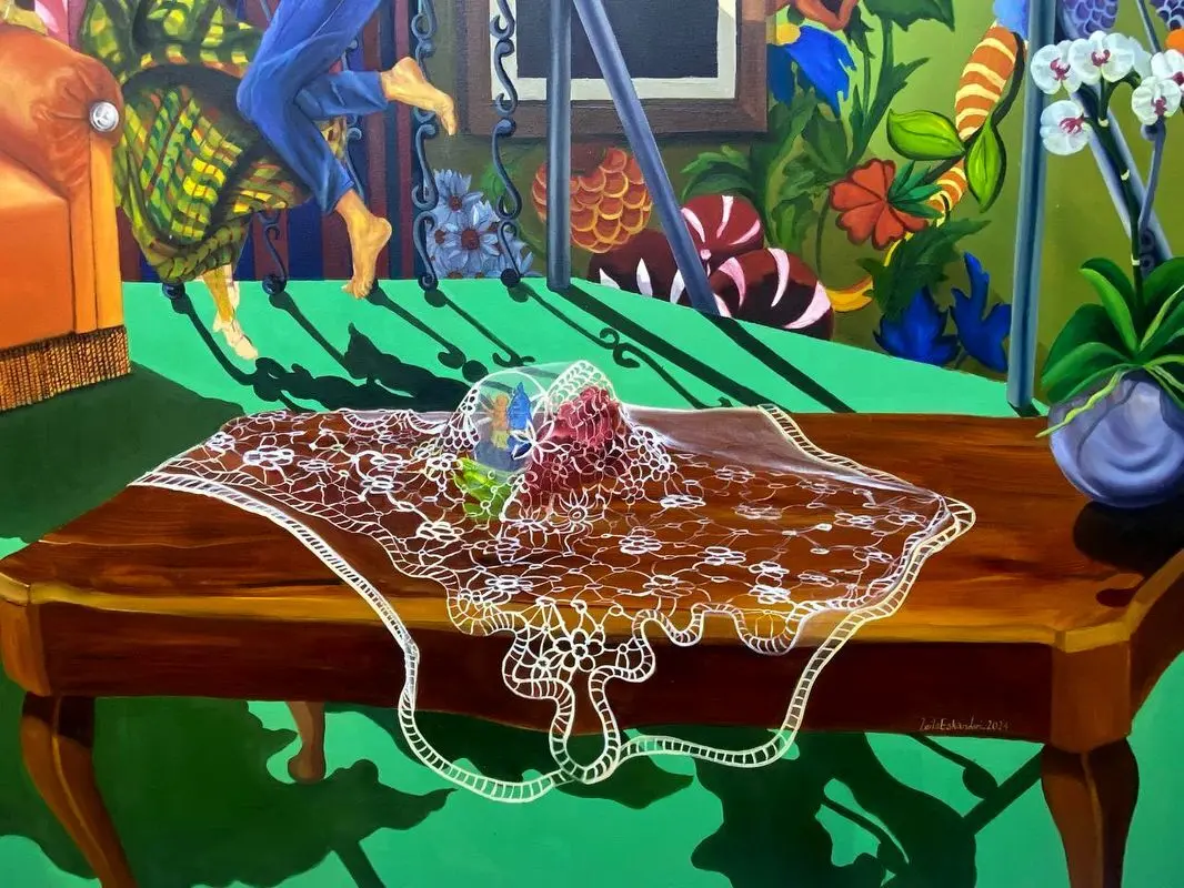 نمایشگاه لیلا اسکندری در گالری زاویه دبی | Leila Eskandari's exhibition at Zawyeh Gallery