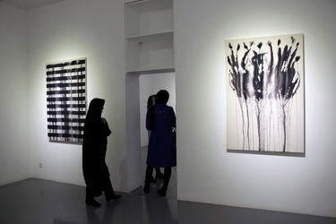 نمایشگاه نقاشی محسن حیدری در گالری اعتماد نگارستان