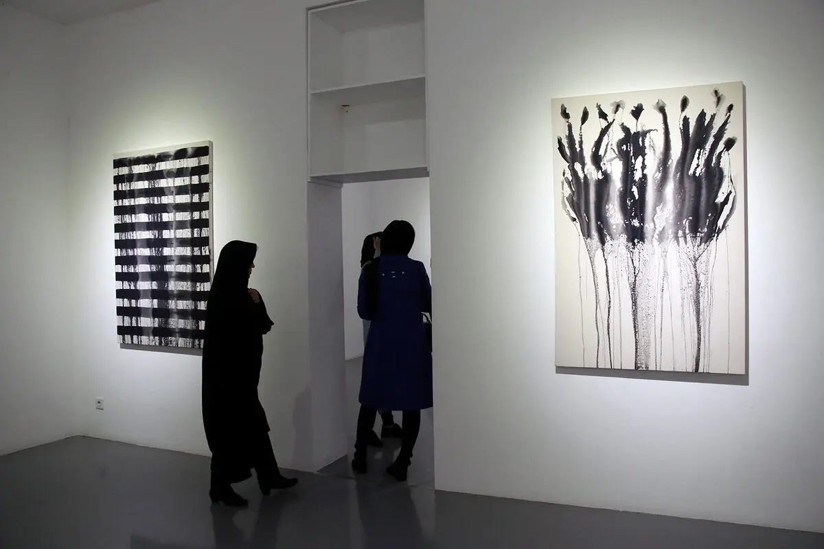 نمایشگاه نقاشی محسن حیدری در گالری اعتماد نگارستان