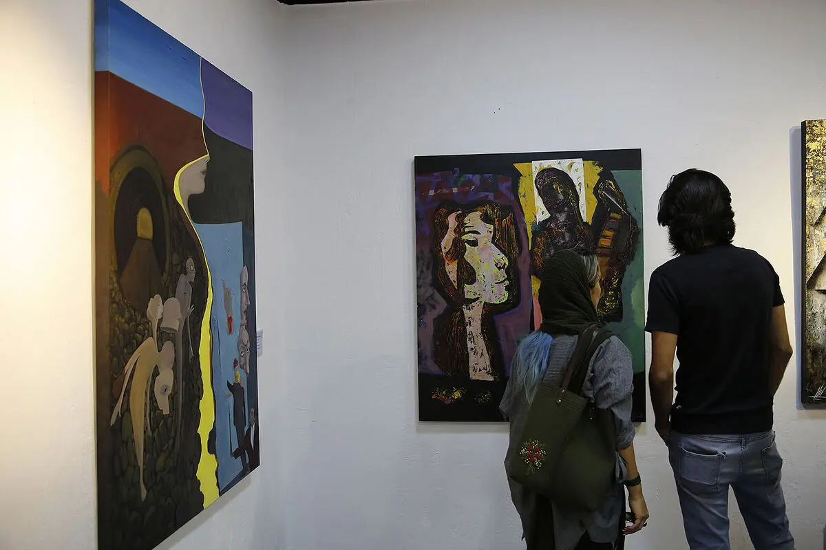 نمایشگاه گروهی نقاشی در گالری فردا