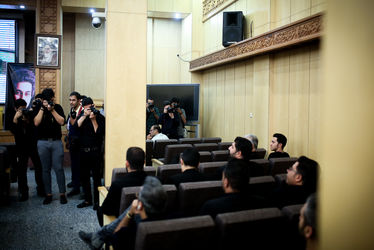 مراسم ختم زنده‌یاد بهنام صفوی در مسجد جامع شهرک غرب