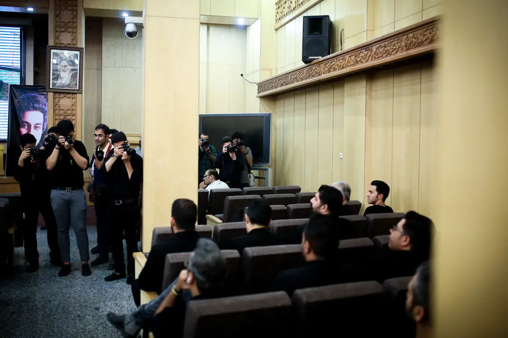 مراسم ختم زنده‌یاد بهنام صفوی در مسجد جامع شهرک غرب