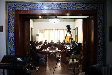 آیین نکوداشت طاهره صفارزاده توسط جایزه آینه دار دوران