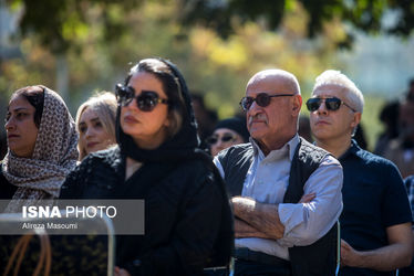 تشییع پیکر واحد خاکدان با حضور هنرمندان