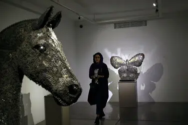 نمایشگاه مجسمه مجید حسنی در گالری شیرین