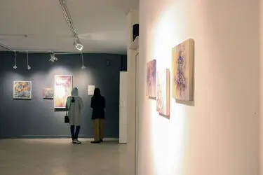 نمایشگاه نقاشی پریسا رحمانی در گالری نگر