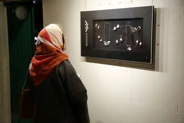 افتتاحیه نمایشگاه آوا قصیری در گالری گلستان