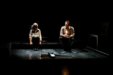 اجرای نمایش "مرگ و دوشیزه" در تماشاخانه پالیز