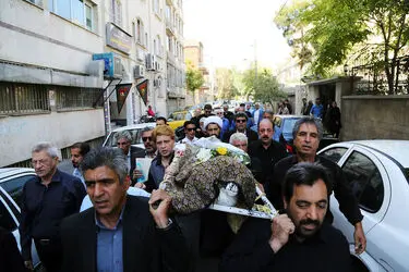 تشییع پیکر پرویز تاییدی در خانه سینما