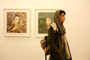 نمایشگاه عکس و چیدمان مریم فیروزی در گالری راه ابریشم