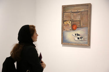 افتتاحیه نمایشگاه نقاشی‌های سوسن اتحاد در گالری هپتا