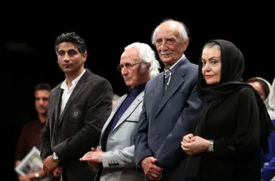 پاسداشت سینمایی‌ از پیرمرد سینما/ گزارش تصویری ایران‌آرت از مراسم تجلیل داریوش اسدزاده 