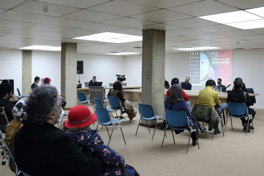 نشست دنیای عکاسی مهدی سحابی در موزه هنرهای معاصر تهران