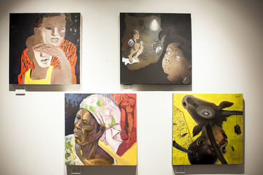 نمایشگاه گروهی "روی دیگر پنجره" در گالری دارگون