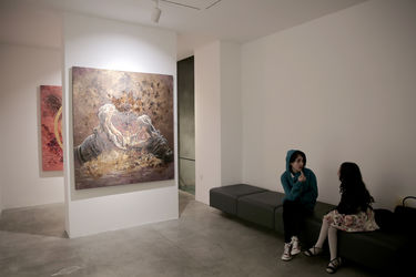 نمایشگاه نقاشی‌­ مهدی زیرکی با عنوان «افق ­‌های ایستاده» در گالری سایه