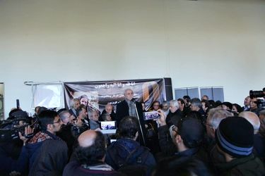 تشییع پیکر زنده‌یاد شهلا ریاحی از تالار وحدت