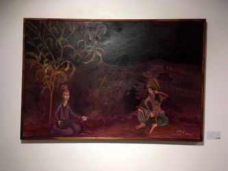 نمایشگاه نقاشی­‌ های تاها حامد با عنوان «پرنیان» در گالری ثالث
