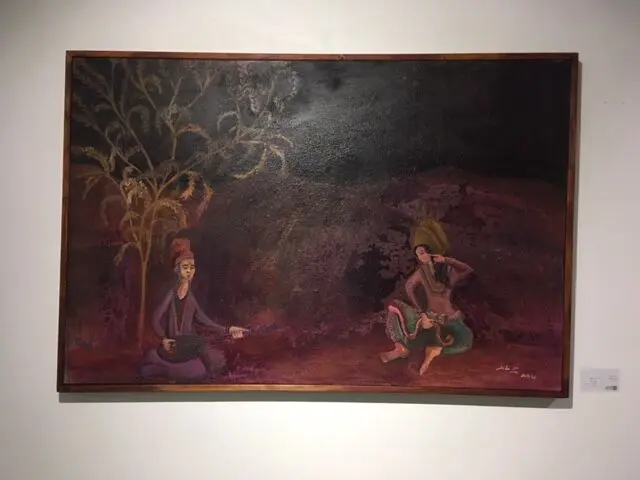 نمایشگاه نقاشی­‌ های تاها حامد با عنوان «پرنیان» در گالری ثالث
