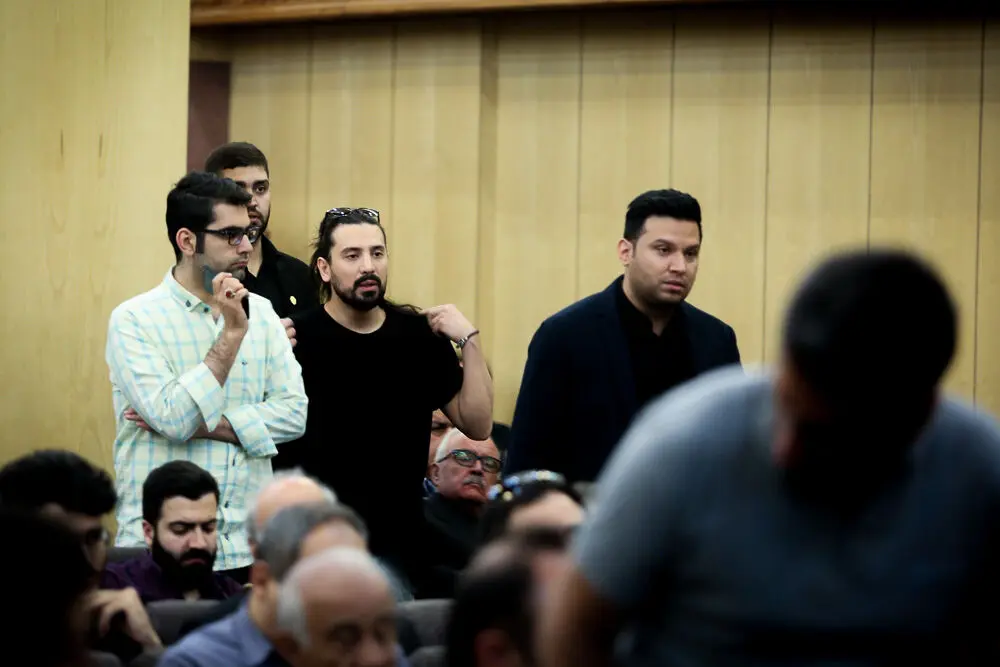 مراسم ختم زنده‌یاد بهنام صفوی در مسجد جامع شهرک غرب