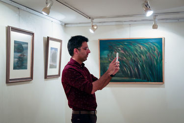 نمایشگاه نقاشی های علیرضا اسماعیلی در گالری گلستان