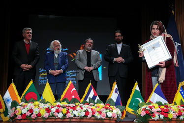 افتتاحیه دهمین جشنواره بین‌المللی تجسمی فجر در موسسه صبا فرهنگستان هنر