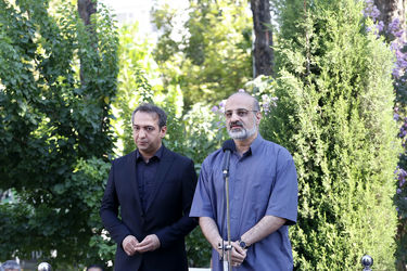 مراسم تشییع زنده‌یاد ناصر فرهودی در تالار وحدت