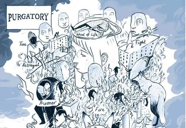 هنرمندی که تجربه‌اش از کما را تبدیل به یک رمان گرافیکی کرد/ عکس