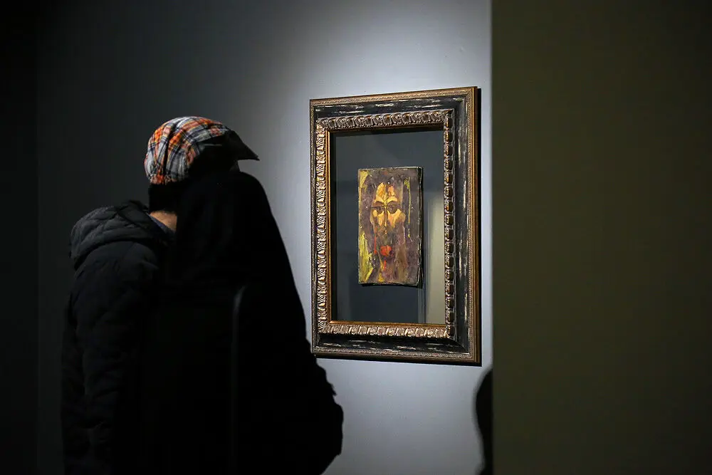 نمایشگاه نقاشی داوود موسوی در گالری شیرین 1