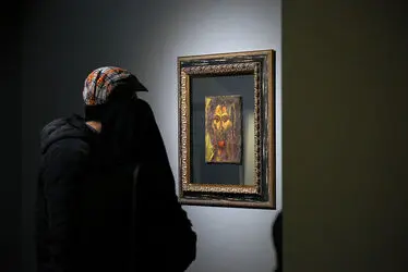 نمایشگاه نقاشی داوود موسوی در گالری شیرین 1