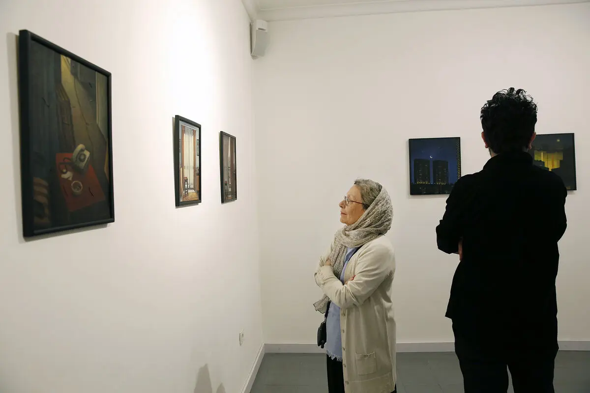 افتتاحیه‌ نمایشگاه نقاشی‌های ثمیلا امیرابراهیمی در گالری هور