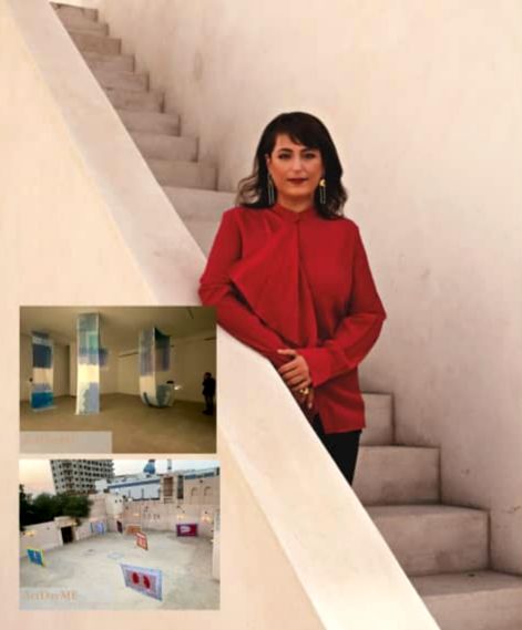 Sheikha Hoor Al Qasimi and Plaited Time / Deep Water in Sharjah Art Foundation