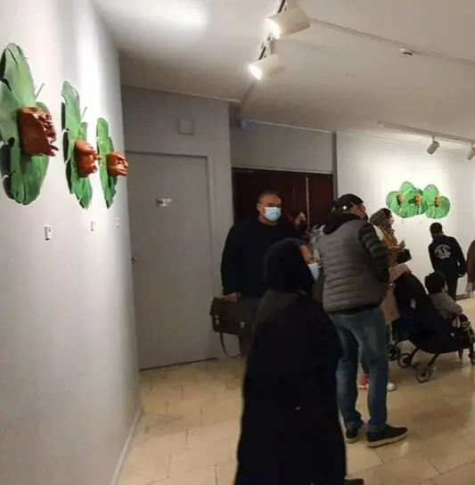 مجسمه های نصرالله رادش در گالری علی ها