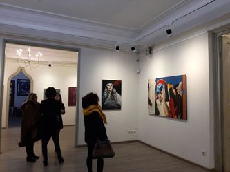 نمایشگاه نقاشی گروهی با نام"ACT" در گالری آی آرت تفلیس گرجستان