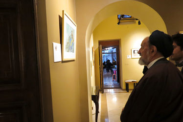 مراسم اهدای لوح به شرکت کنندگان نمایشگاه آینه دار دوران