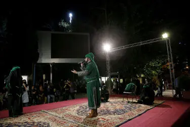 تعزیه‌خوانی در خانه هنرمندان